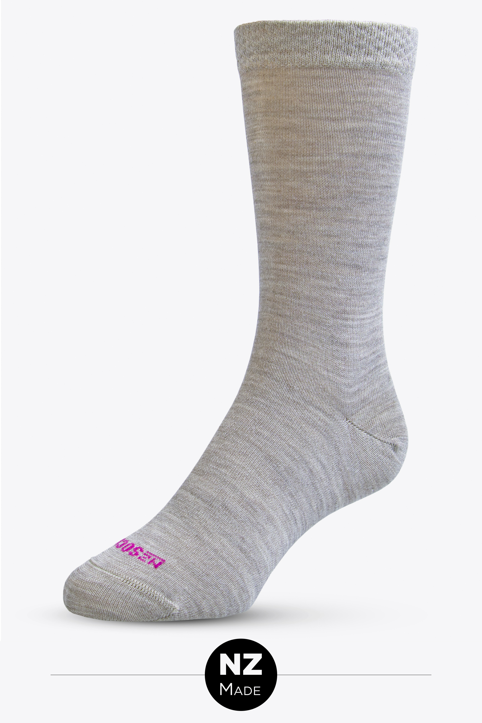 Merino Comfort Top Crew - oatmeal