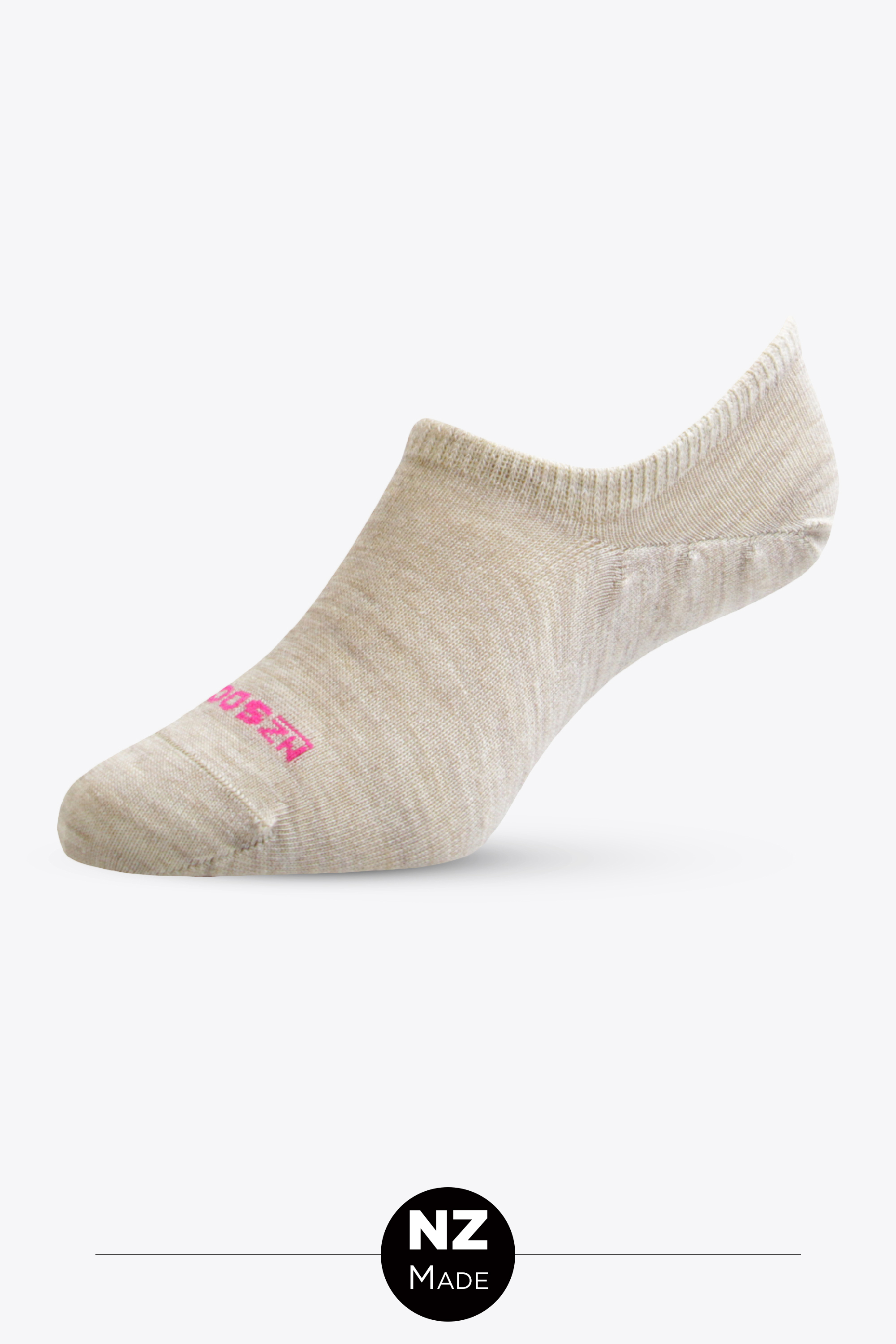 Merino Sneaker Sock - oatmeal