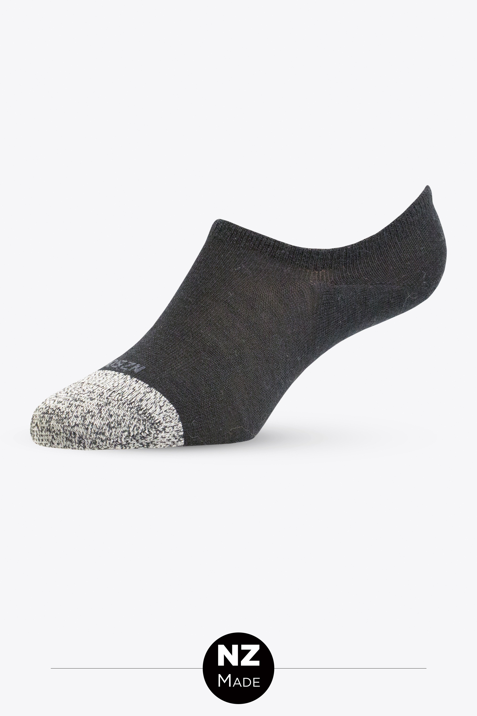 Merino Sneaker Sock - black