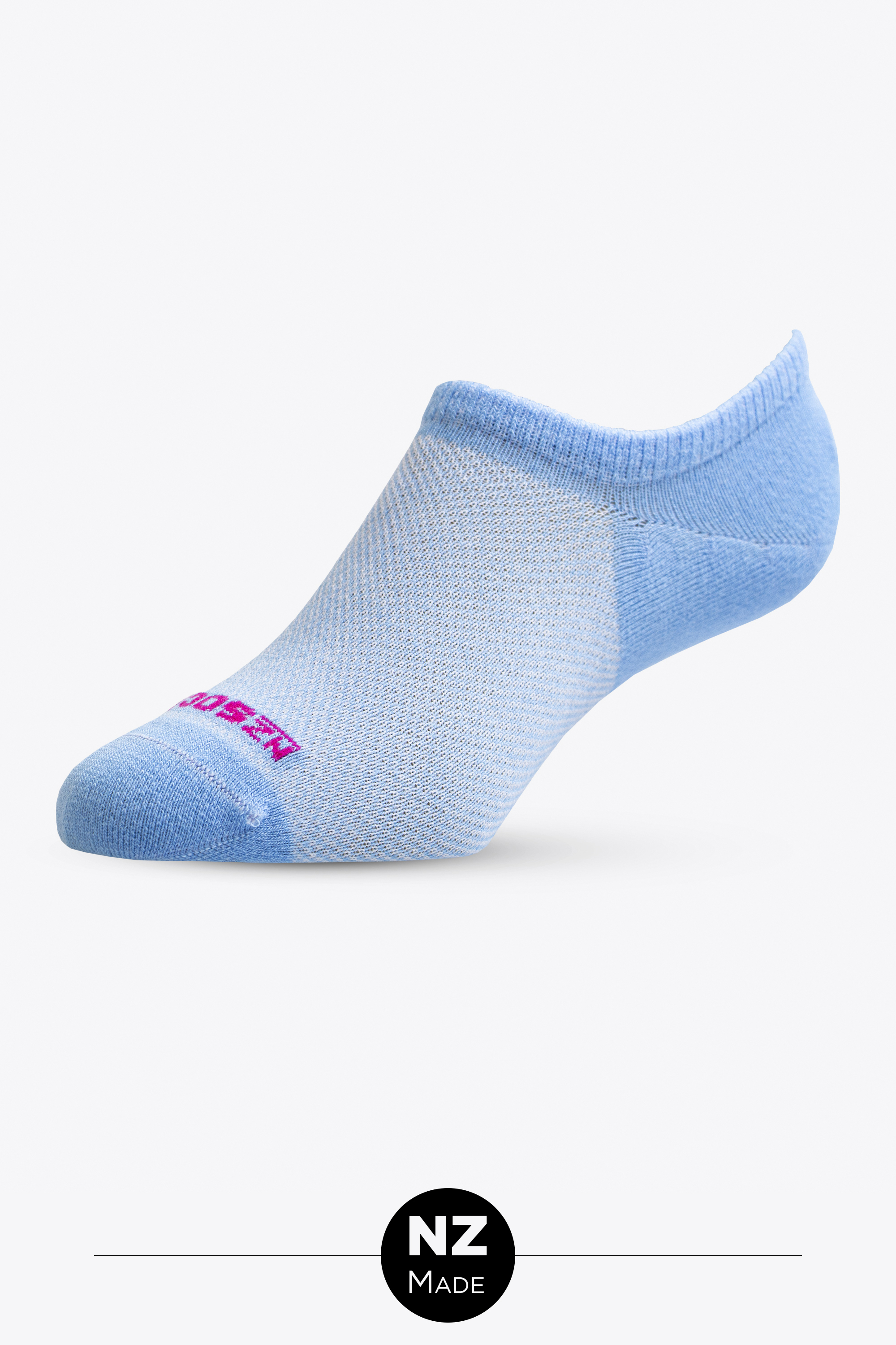 Coolmax Cotton Sneaker Sock - tranquil blue