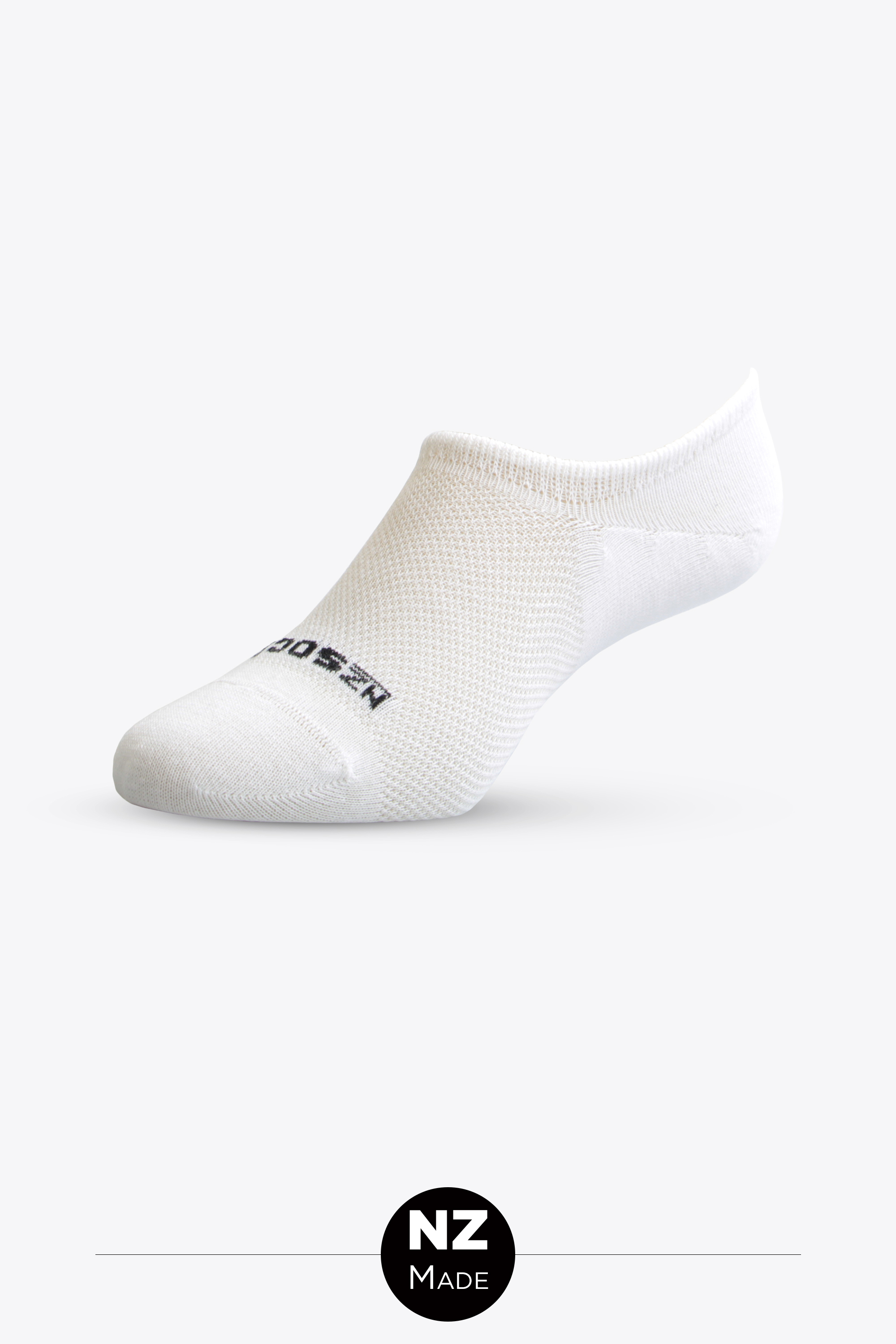 Coolmax Cotton Sneaker Sock - white