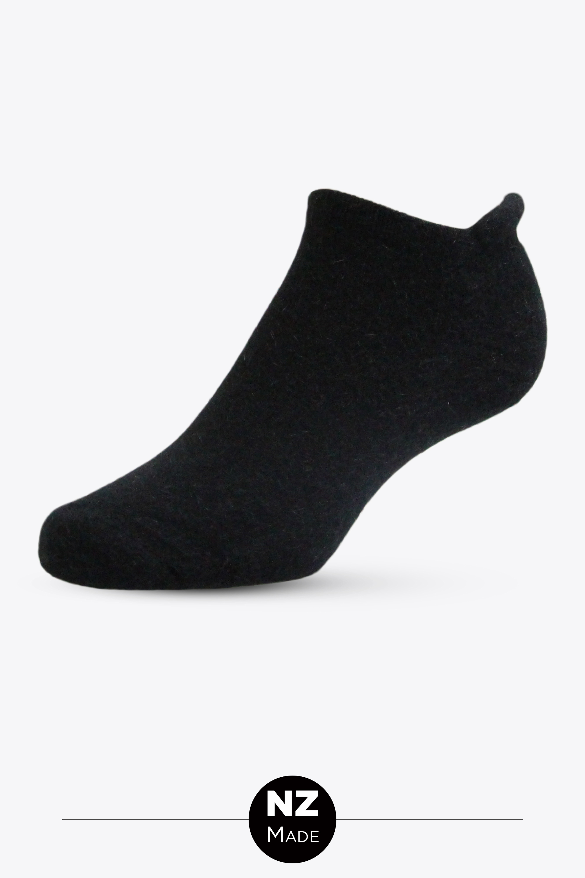Possum Slipper Sock - black