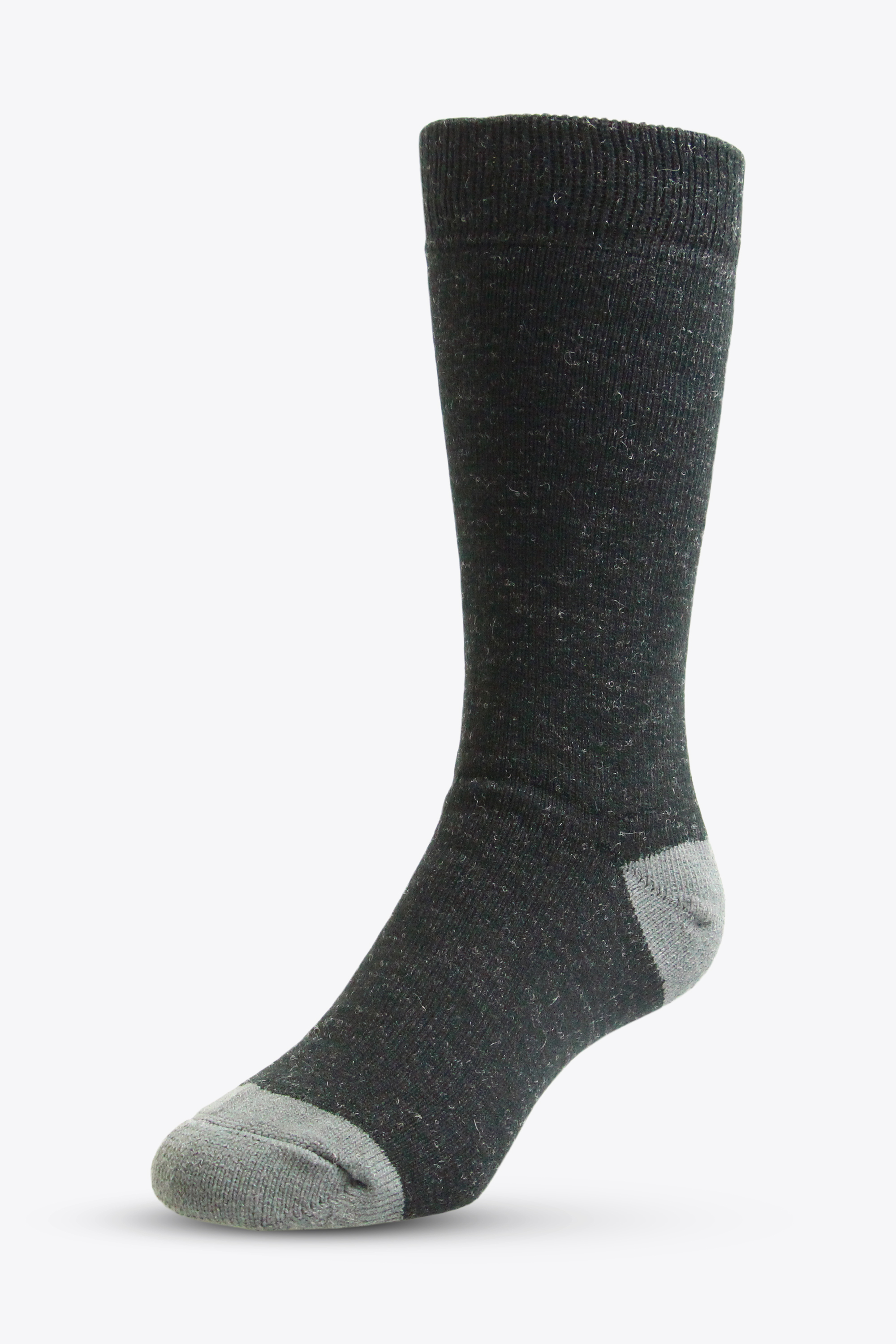 Mens Outdoor Contrast 3 Pack - black/grey