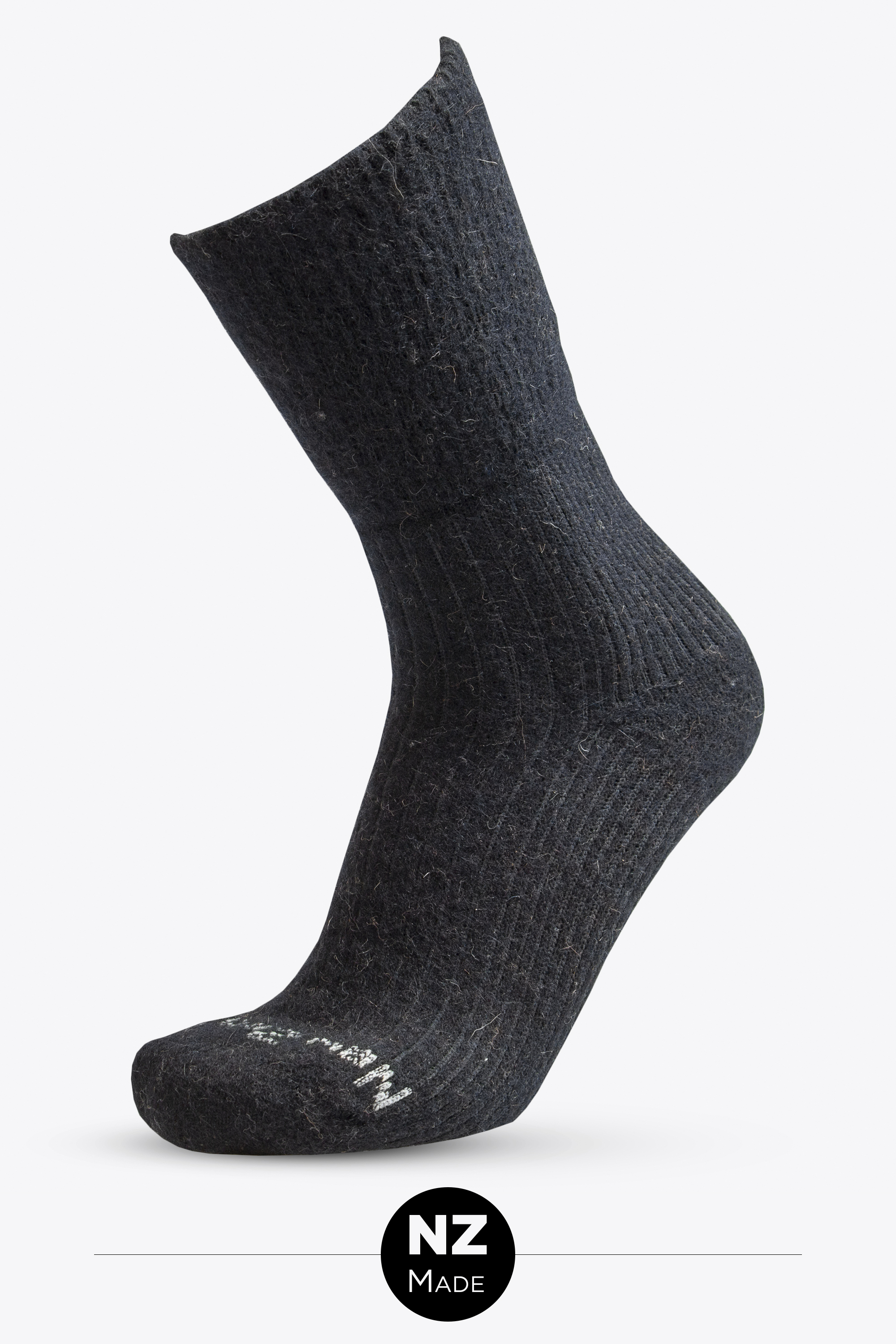 Possum Heavyweight Health Sock - black