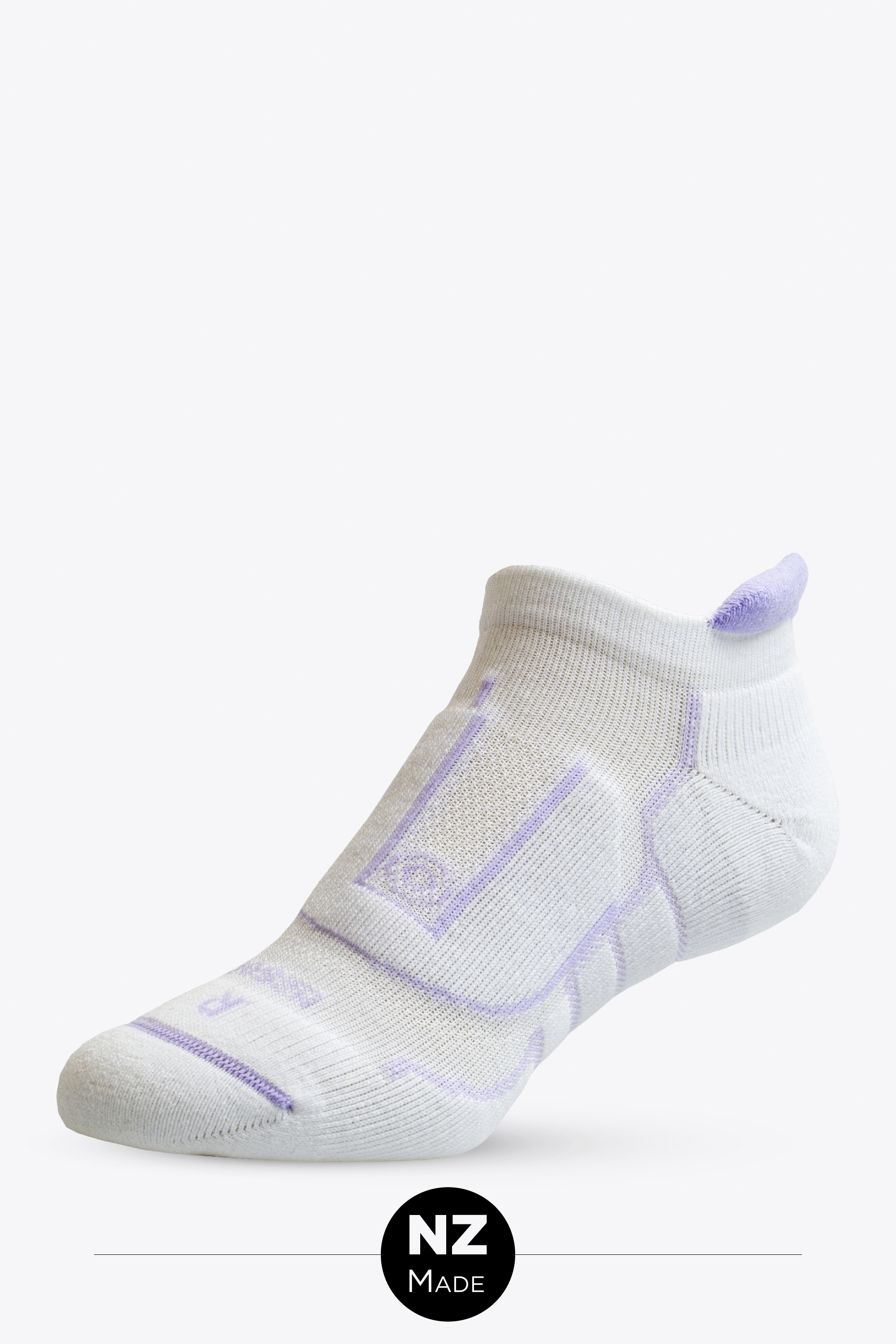 Technical Nuyarn Ped - white/lilac