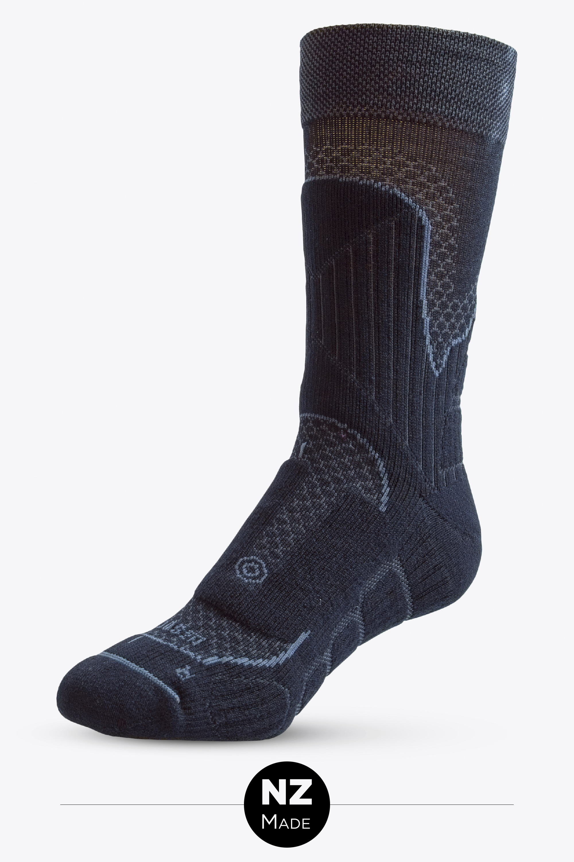 Nuyarn Performance Crew - black